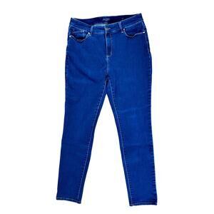 Chico's denim jeggings skinny medium wash denim casual jeans SZ 1.5 US 10